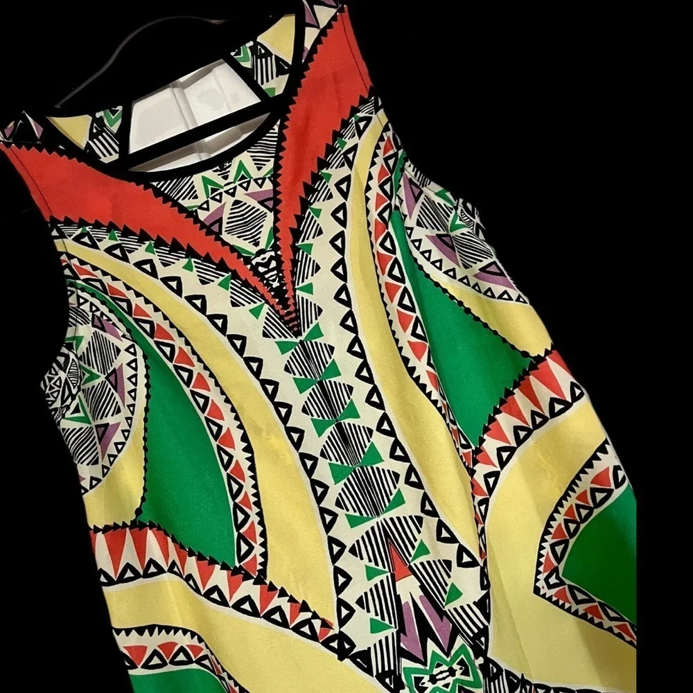 NEW! GLAM Mirror-Image Print Shift Dress! - Picture 7 of 10